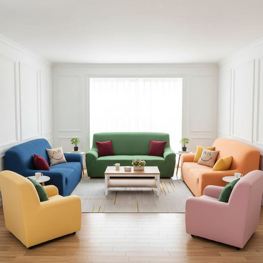 Copripoltrona e Copridivano Smile – Elasticizzato, Colorato, Made in Italy