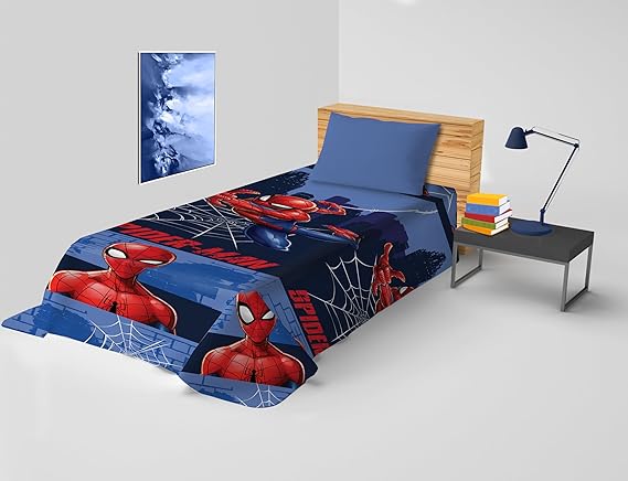 Copriletto Primaverile Panama Disney e Marvel Hermet - 100% Cotone | 170x270 cm