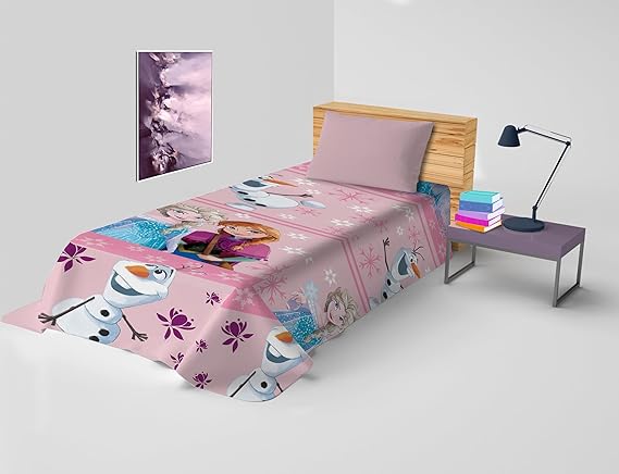 Copriletto Primaverile Panama Disney e Marvel Hermet - 100% Cotone | 170x270 cm