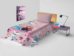 Copriletto Primaverile Panama Disney e Marvel Hermet - 100% Cotone | 170x270 cm