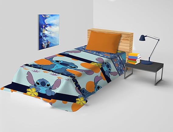 Copriletto Primaverile Panama Disney e Marvel Hermet - 100% Cotone | 170x270 cm