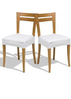 Coppia Coprisedia Genius Biancaluna - Imbottiti e Antimacchia - Made in Italy