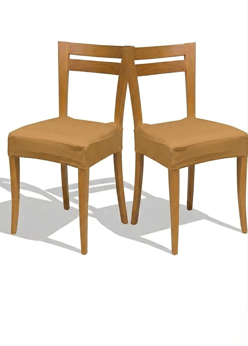 Coppia Coprisedia Genius Biancaluna - Imbottiti e Antimacchia - Made in Italy