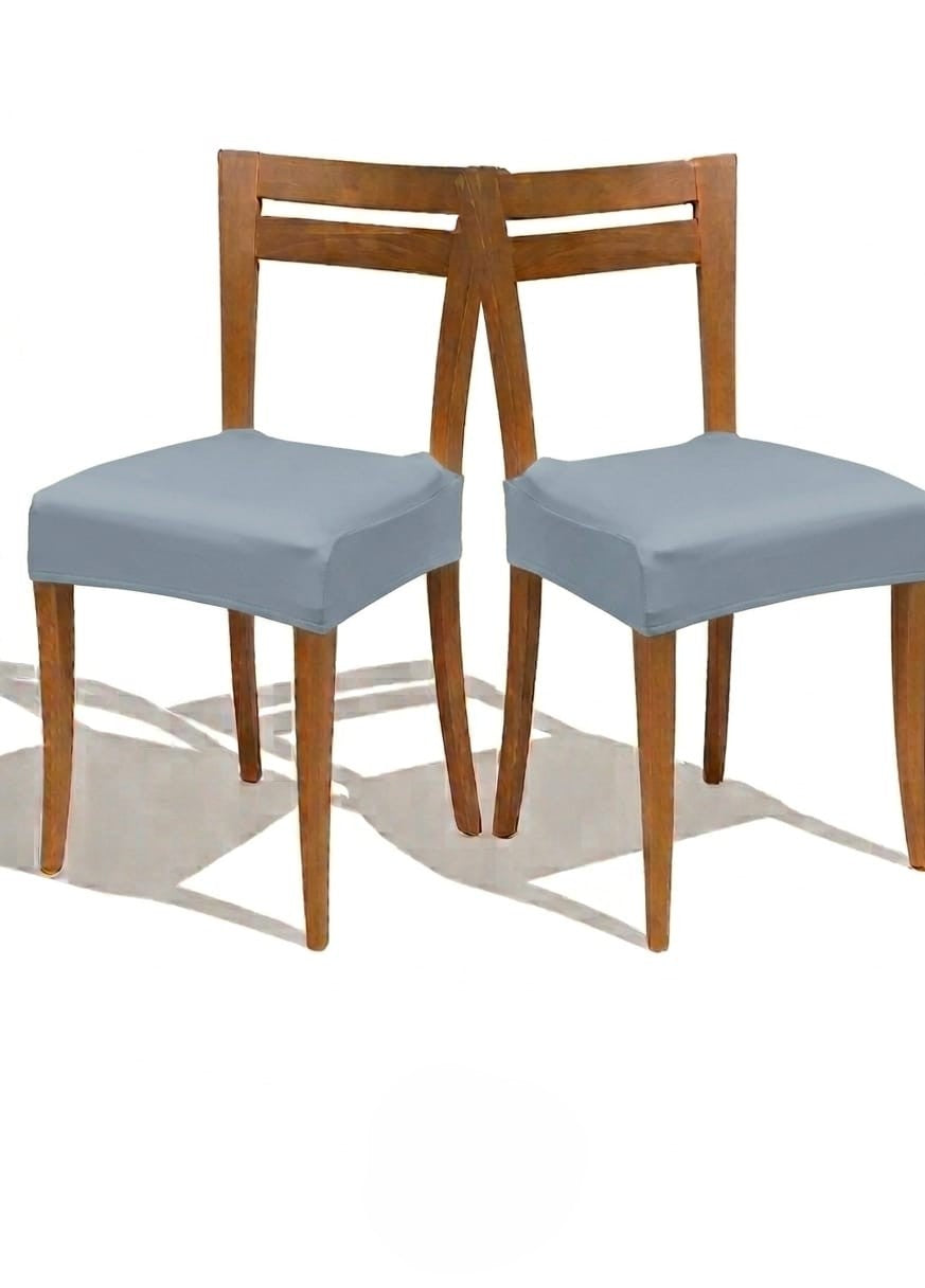 Coppia Coprisedia Genius Biancaluna - Imbottiti e Antimacchia - Made in Italy