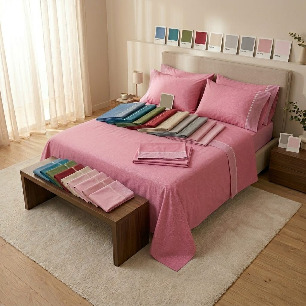 Completo Lenzuola Novia Crono - Collezione Venere in Puro Cotone