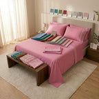Completo Lenzuola Novia Crono - Collezione Venere in Puro Cotone