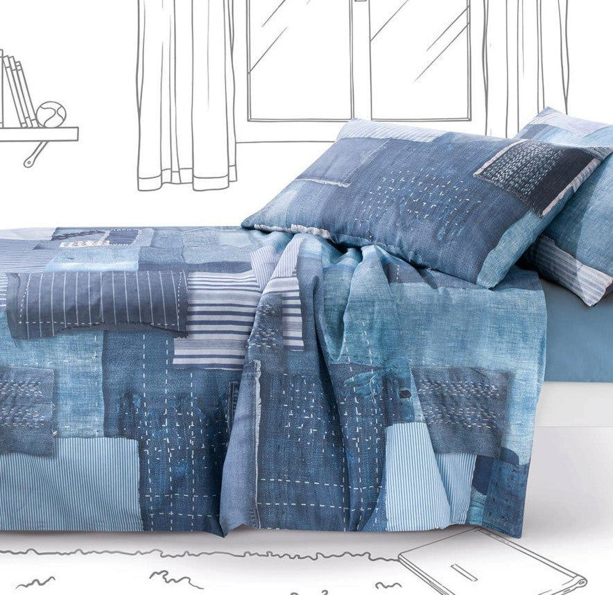 Denim - Completo Copripiumino Singolo – Gabel