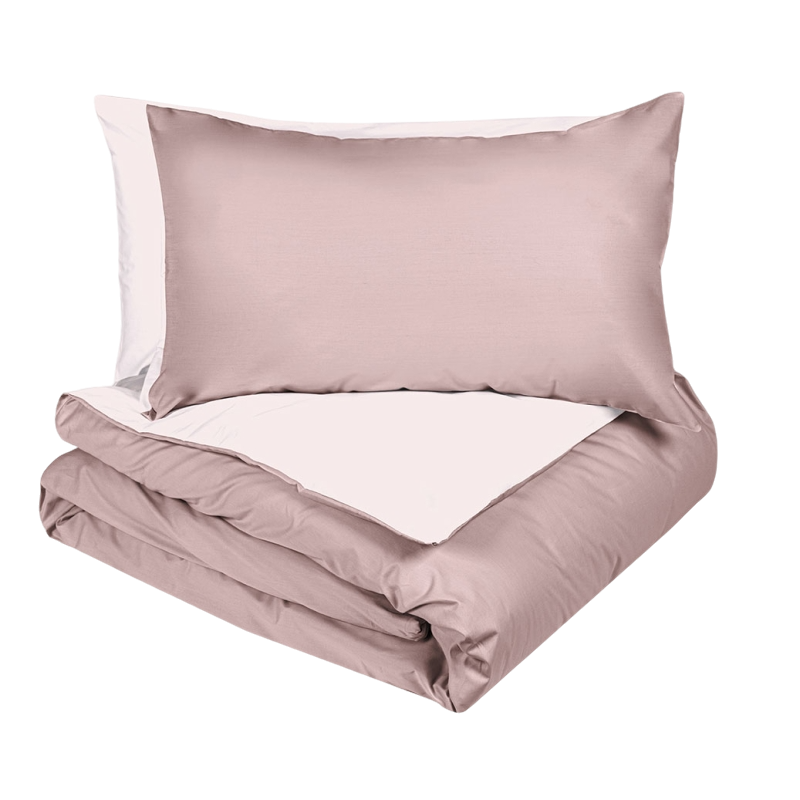 Dialogo - Parure Copripiumino Matrimoniale – 100% Cotone – Made in Italy - Fazzini