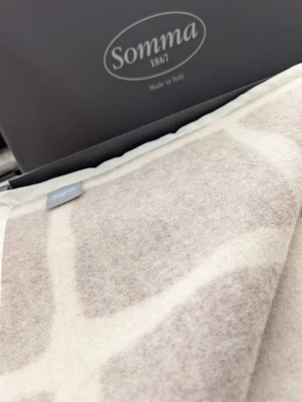 Coperta Matrimoniale "Doran" in 100% Lana merino 230x250 - Somma