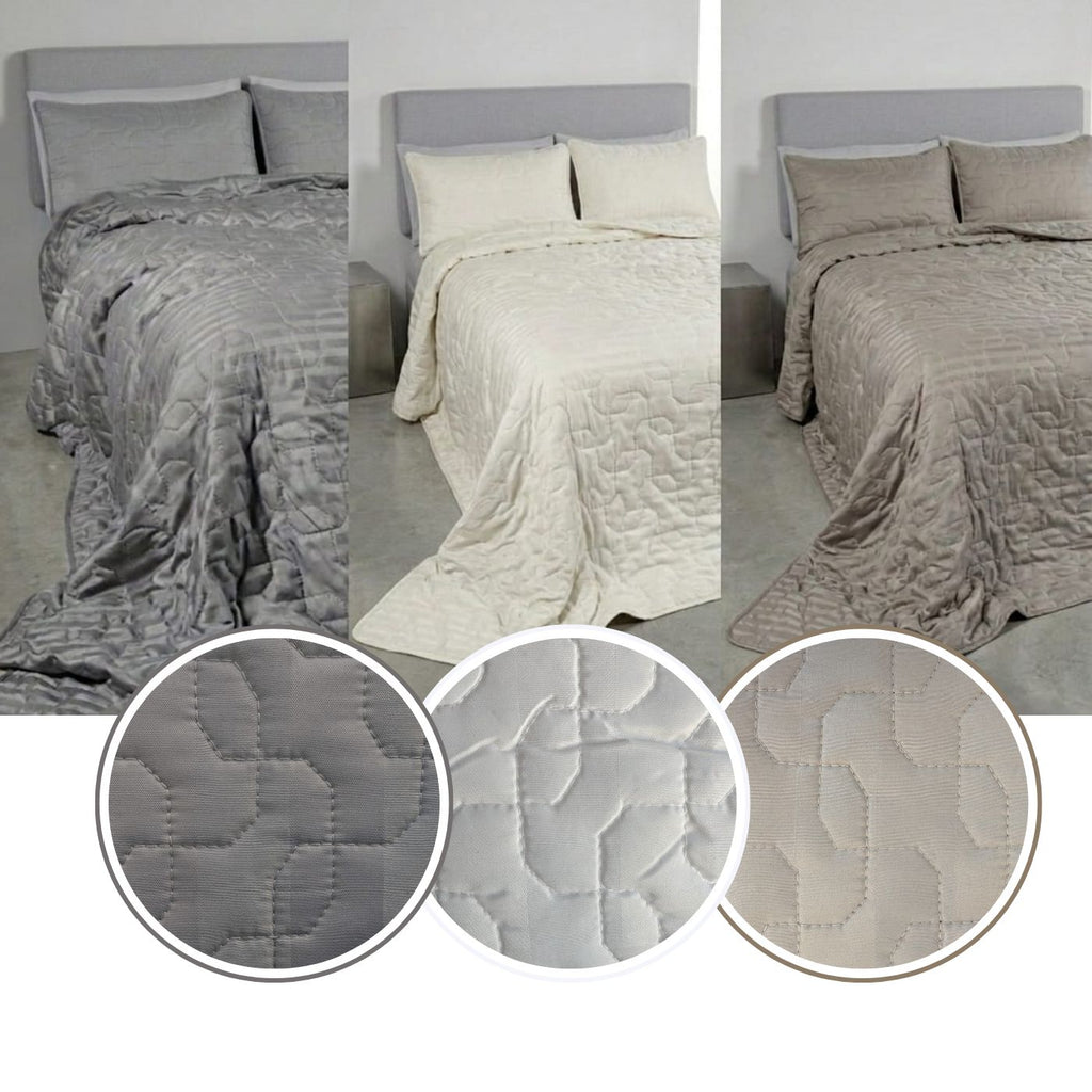 EasyHome Quilt "Riga" Trapuntino Matrimoniale 2 Piazze - 260x260 cm
