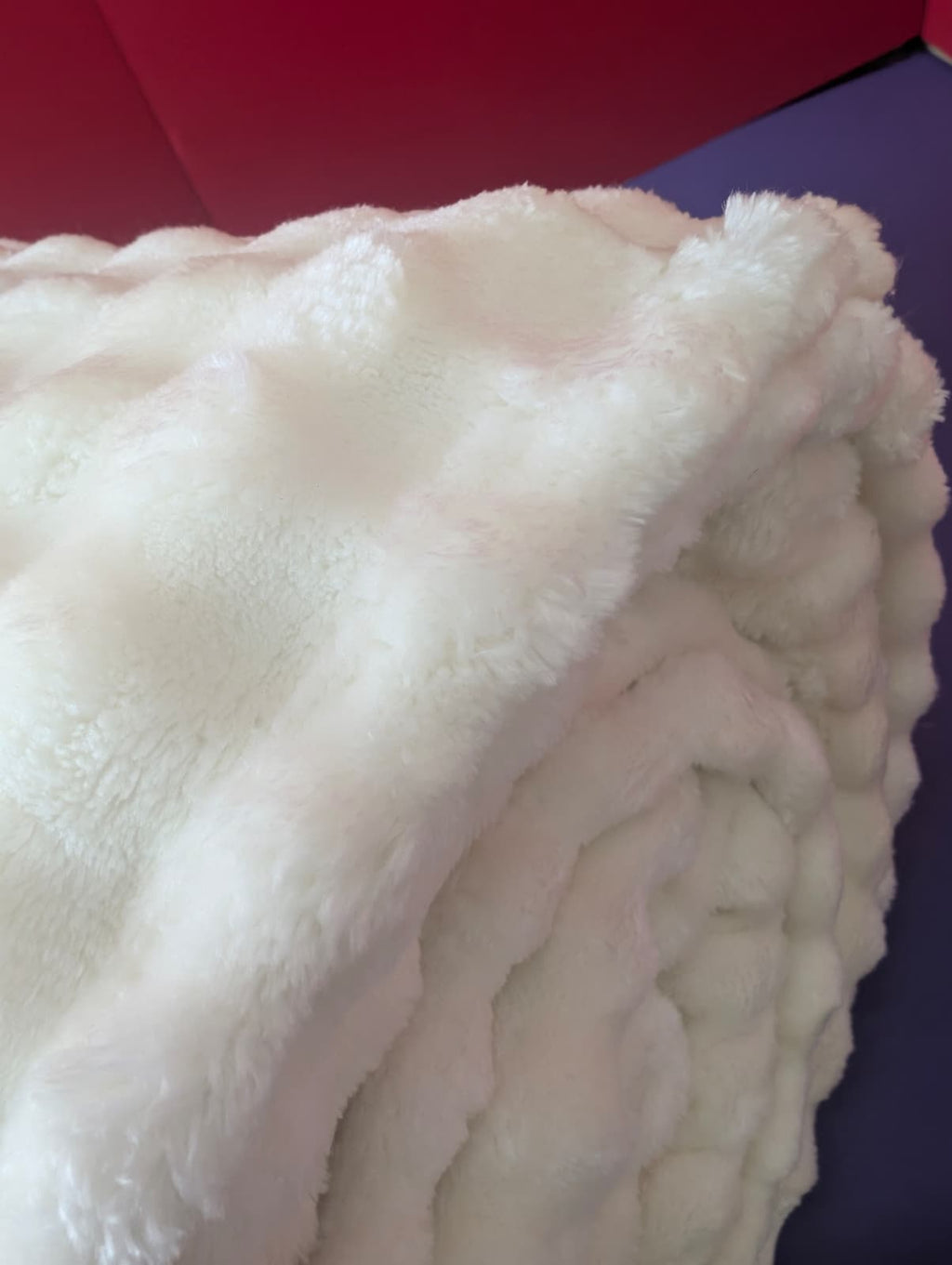 Plaid Easy Home BOSTON 200x250 cm in Morbido Pile Goffrato