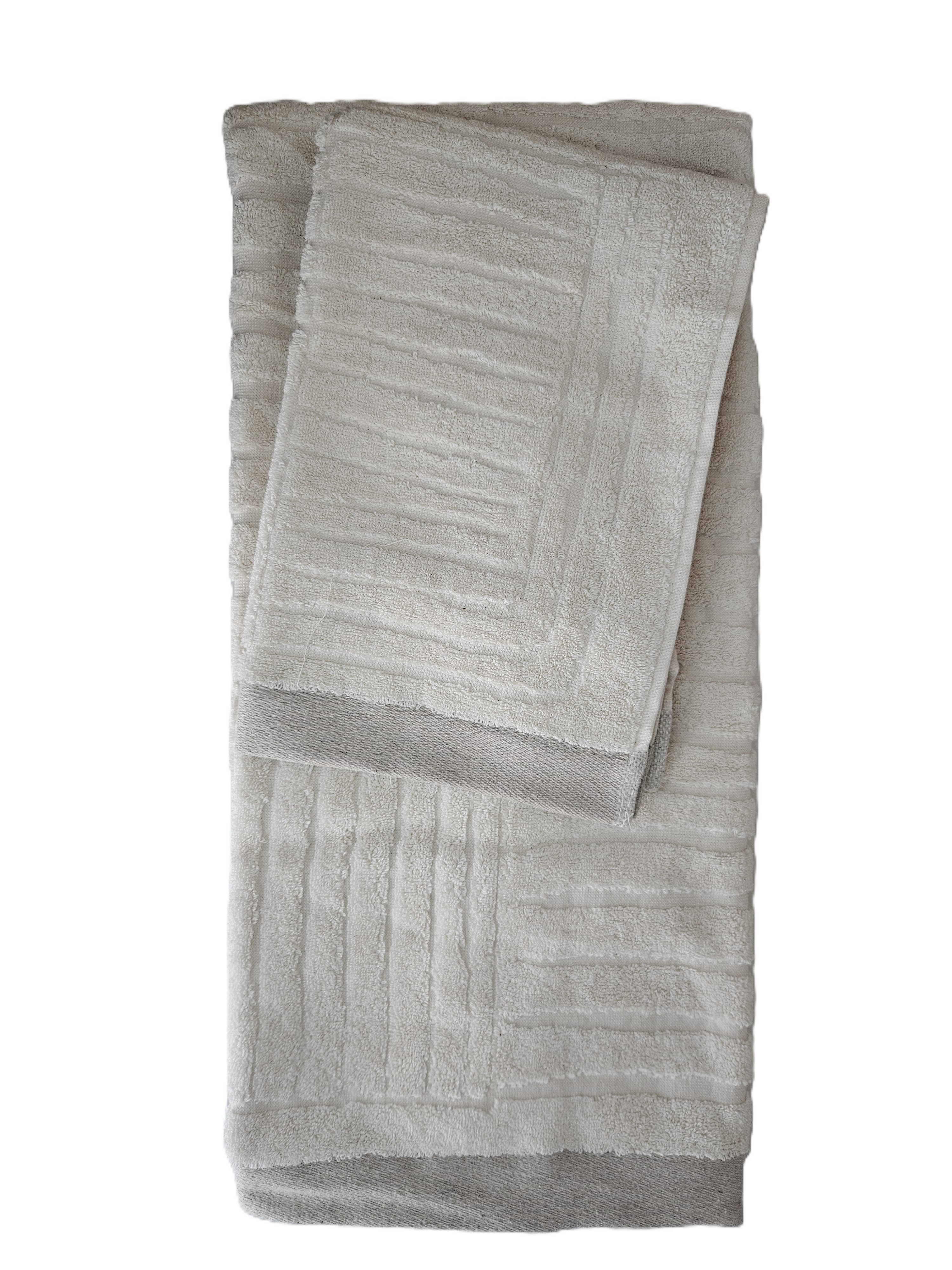 Asciugamani set 1+1 "Elio" - Gabel Naturae