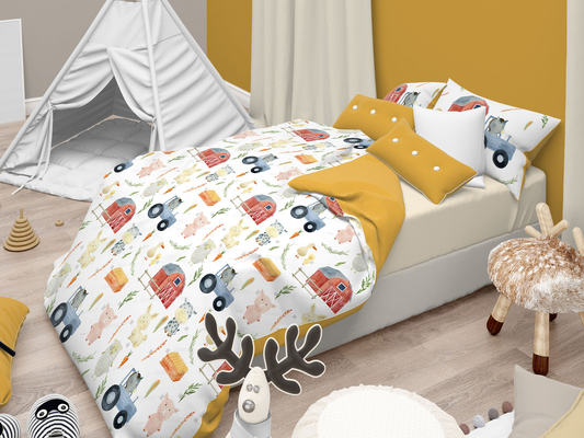 Farm- Parure Copripiumino per Lettino - Baby Dream - Daunex