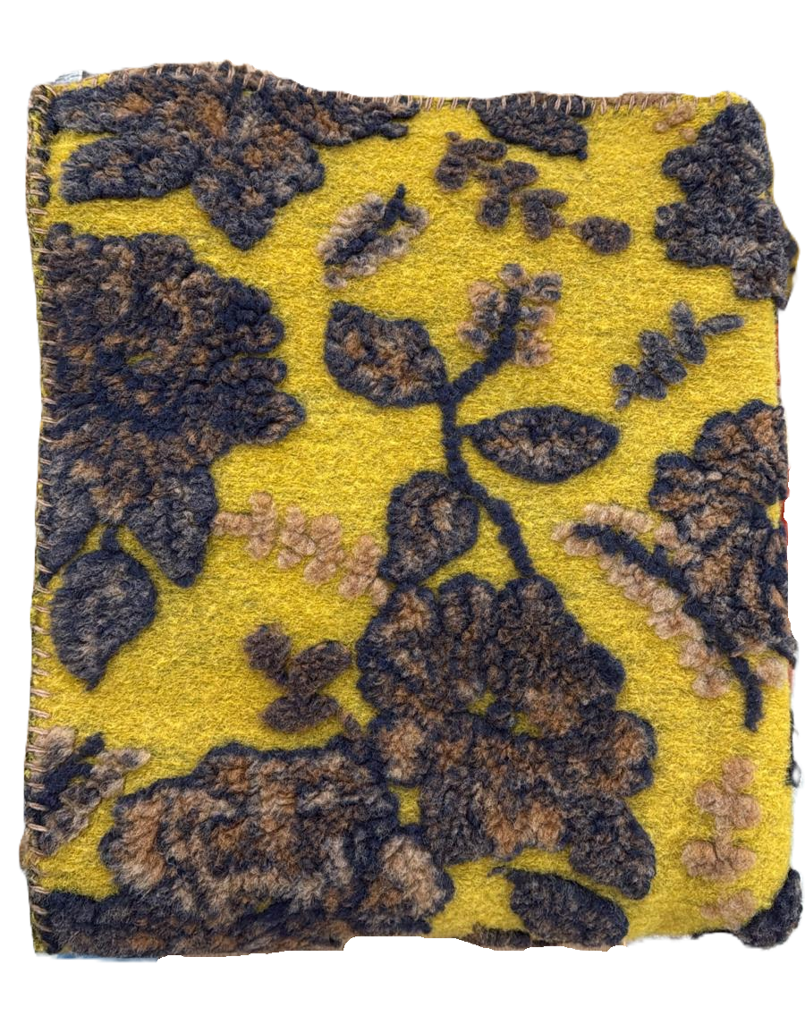 Plaid in Lana Cotta Made in Italy 150 X170 cm