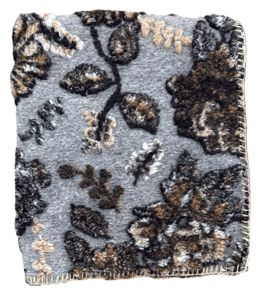 Plaid in Lana Cotta Made in Italy 150 X170 cm