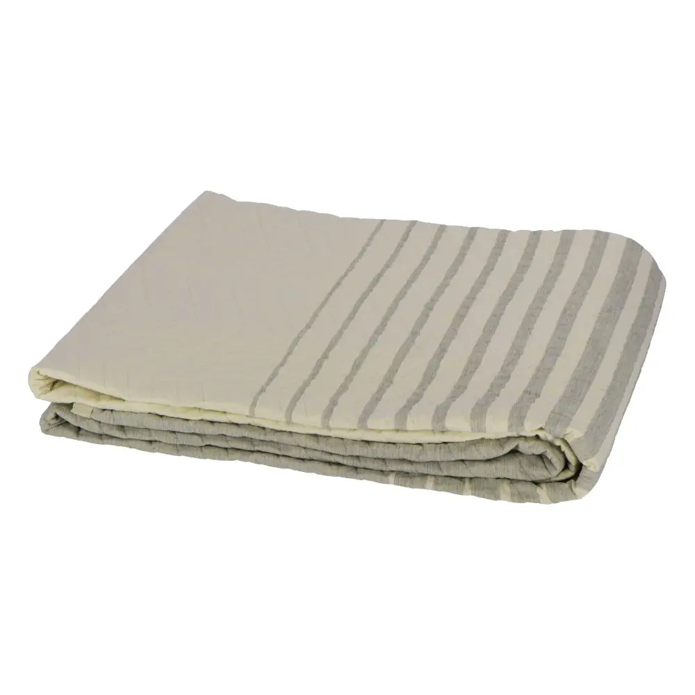 Copriletto Trapuntato Gabel Orizzonte - Collezione Naturae - 100% Cotone Sostenibile