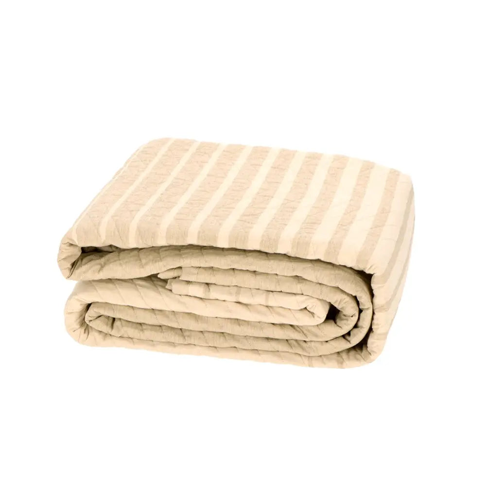 Copriletto Trapuntato Gabel Orizzonte - Collezione Naturae - 100% Cotone Sostenibile