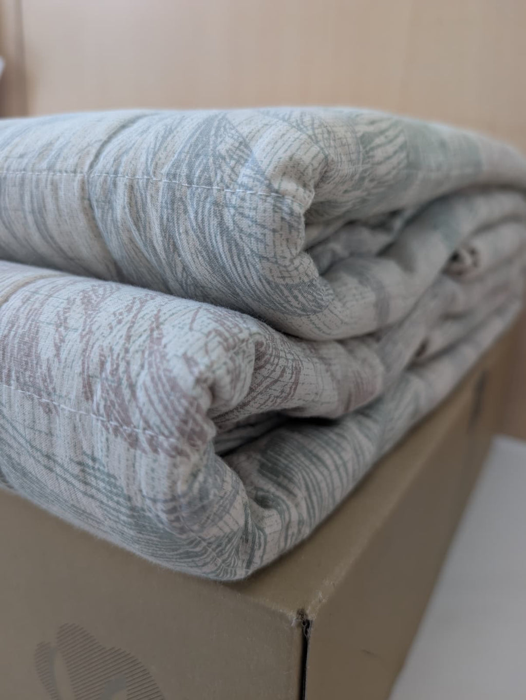 Copriletto Trapuntato Gabel Elendra - Collezione Naturae - Puro Cotone e Fibra Ingeo