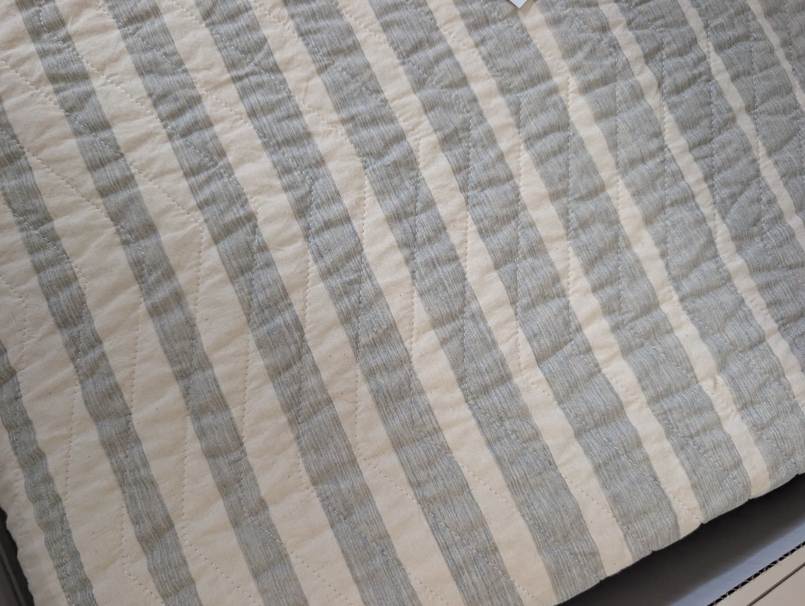 Copriletto Trapuntato Gabel Orizzonte - Collezione Naturae - 100% Cotone Sostenibile