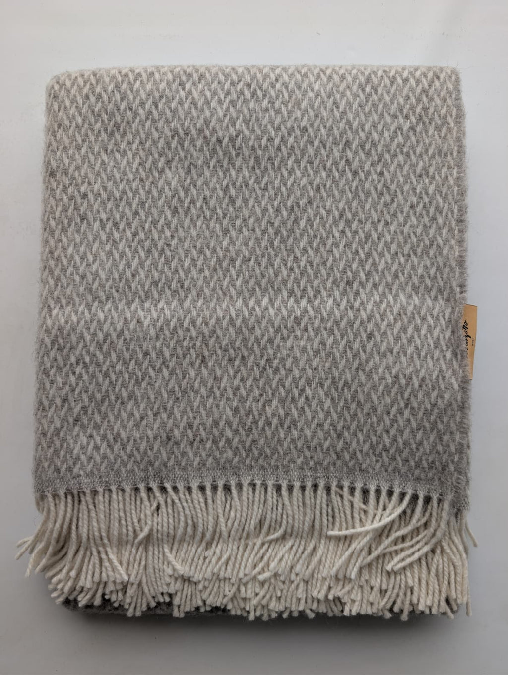 PLAID "Navigli Nat" in 100% Lana Vergine - 130x170 cm - Marzotto Home 1836
