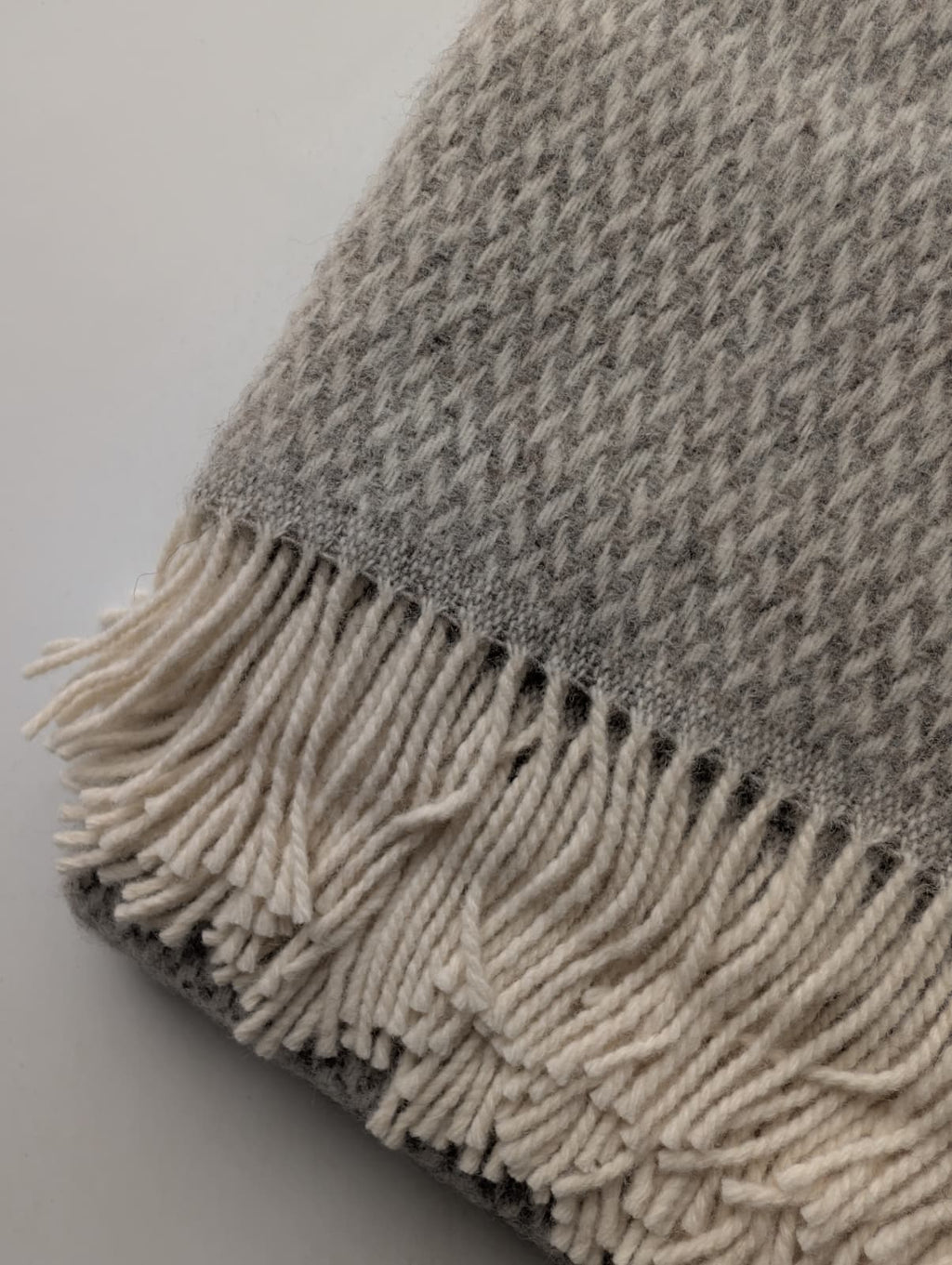 PLAID "Navigli Nat" in 100% Lana Vergine - 130x170 cm - Marzotto Home 1836