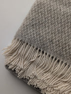 PLAID "Navigli Nat" in 100% Lana Vergine - 130x170 cm - Marzotto Home 1836
