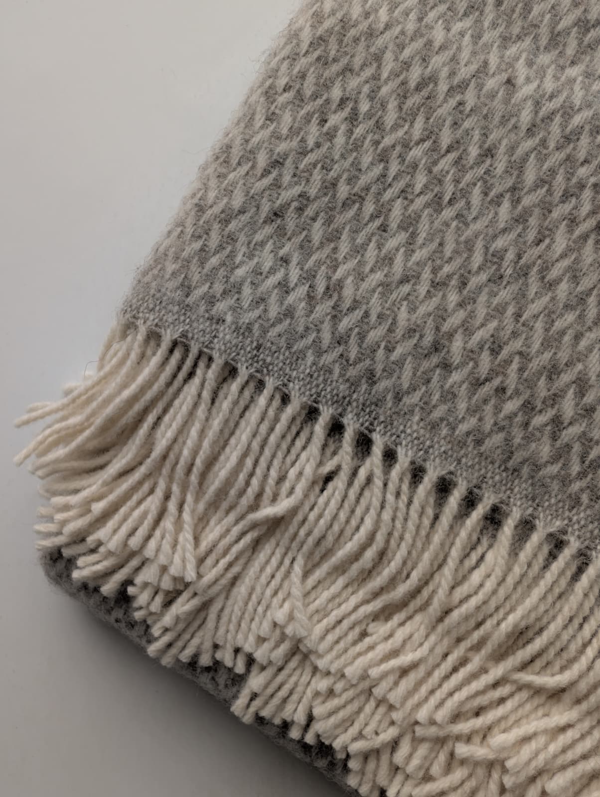 PLAID "Navigli Nat" in 100% Lana Vergine - 130x170 cm - Marzotto Home 1836