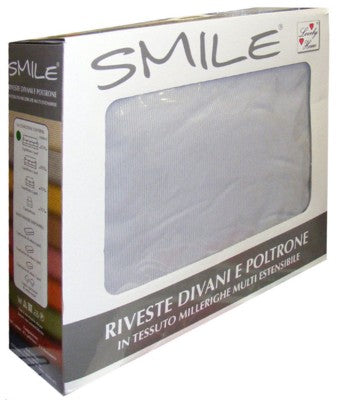 Copripoltrona e Copridivano Smile – Elasticizzato, Colorato, Made in Italy