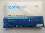 Guanciale Caleffi Baby Antisoffoco "I Dormissimi" - 35x45 cm - Made in Italy