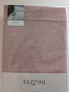 Completo Lenzuola Fazzini "Hidamari" - Percalle Tinto e Sovrastampato - Stile Sashiko