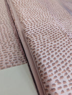 Completo Lenzuola Fazzini "Hidamari" - Percalle Tinto e Sovrastampato - Stile Sashiko