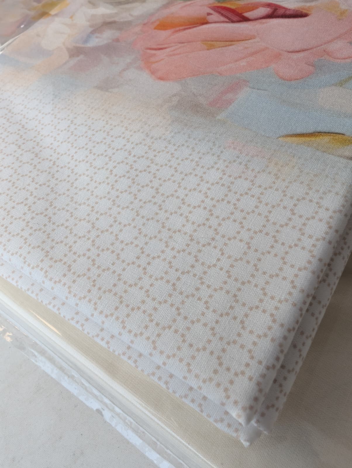 Completo Lenzuola Matrimoniale Manifattura Imberti "Relax Digitale Gardens" - 100% Cotone