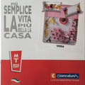 Vera - Completo Lenzuola Copriletto Matrimoniale – Biancaluna - Miss Terry