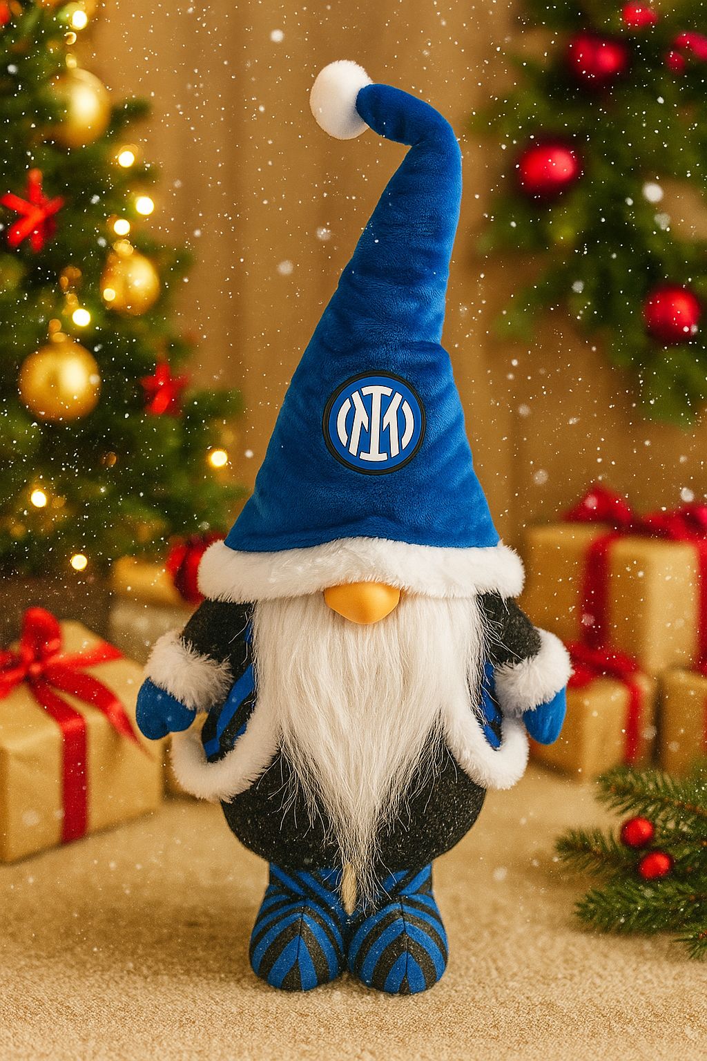 Gnomo Natalizio Inter – Altezza 57 cm