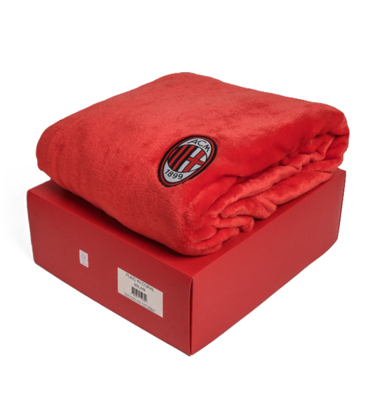 Plaid AC Milan Con Cofanetto Regalo