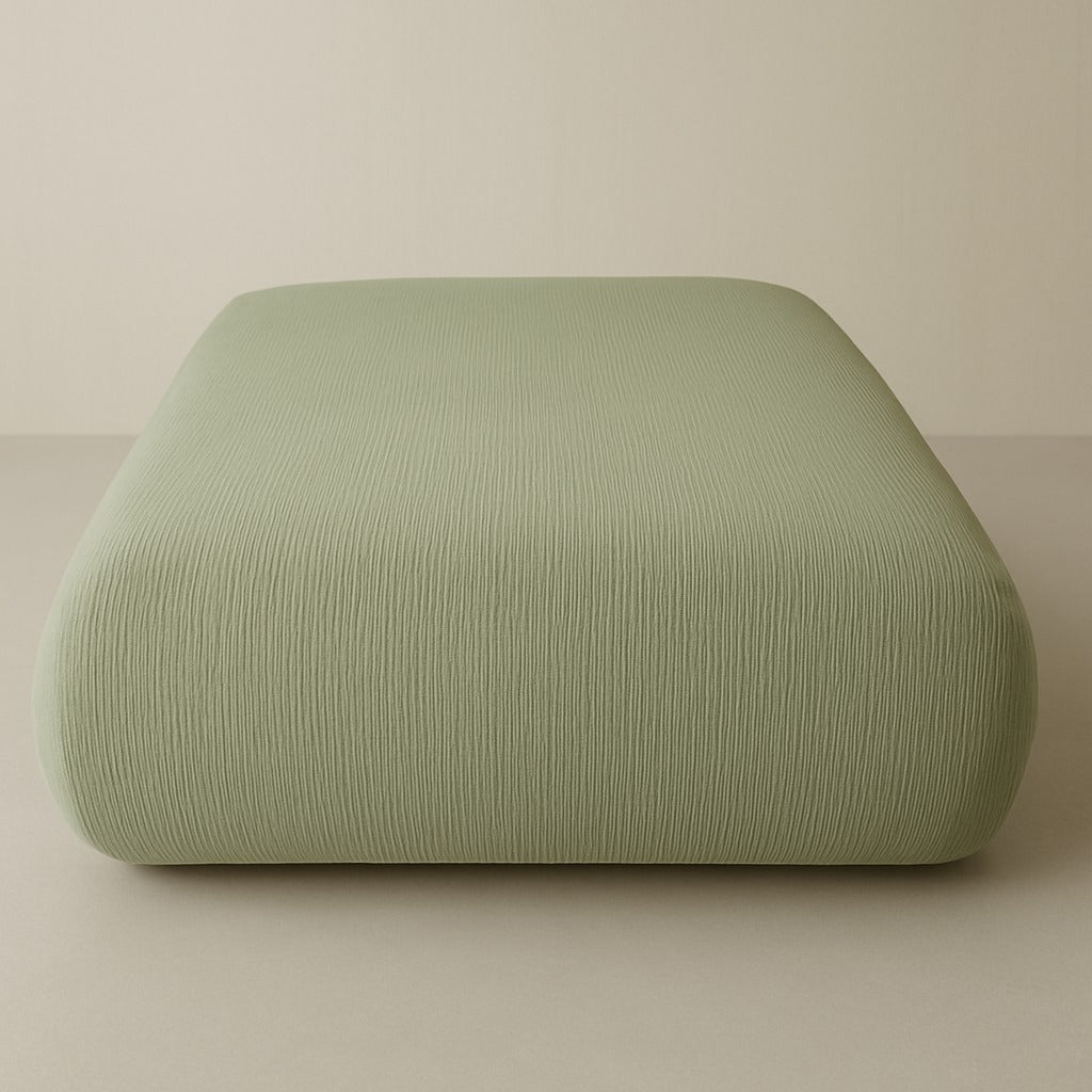 Copricuscino Smile – Elasticizzato Tinta Unita, Coordinabile con Copridivano