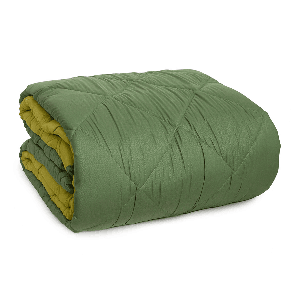 Indicolor - Trapunta Double Face in Microfibra- Biancaluna