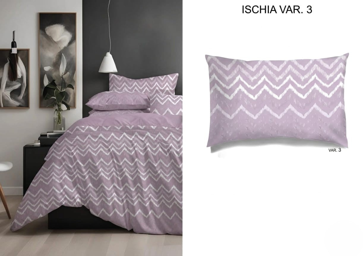 Completo Lenzuola Matrimoniale Manifattura Imberti Ischia - 100% Cotone Made in Italy