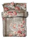 Kendra - Parure Copripiumino Digital - Tessitura Zambaiti