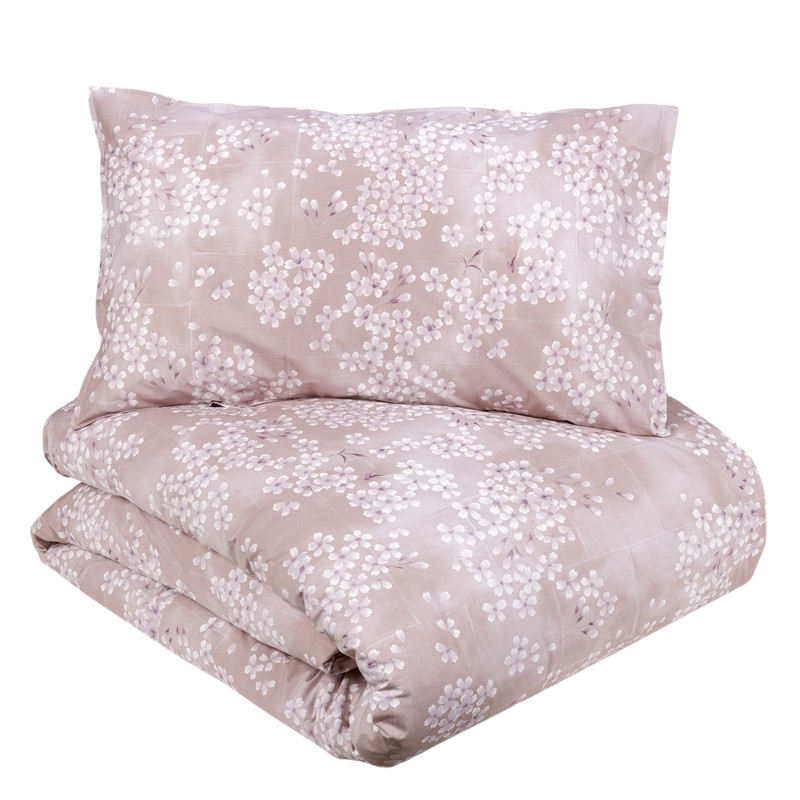 Kimono - Parure Copripiumino  Matrimoniale– 100% Cotone – Stile Orientale – Made in Italy - Fazzini