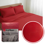 Completo Letto Tinta Unita "Kolor" Cotone Relax - Manifattura Imberti