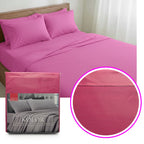 Completo Letto Tinta Unita "Kolor" Cotone Relax - Manifattura Imberti