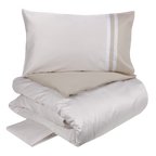 Kubric 60 - Completo Copripiumino Matrimoniale – 100% Cotone – Made in Italy Fazzini