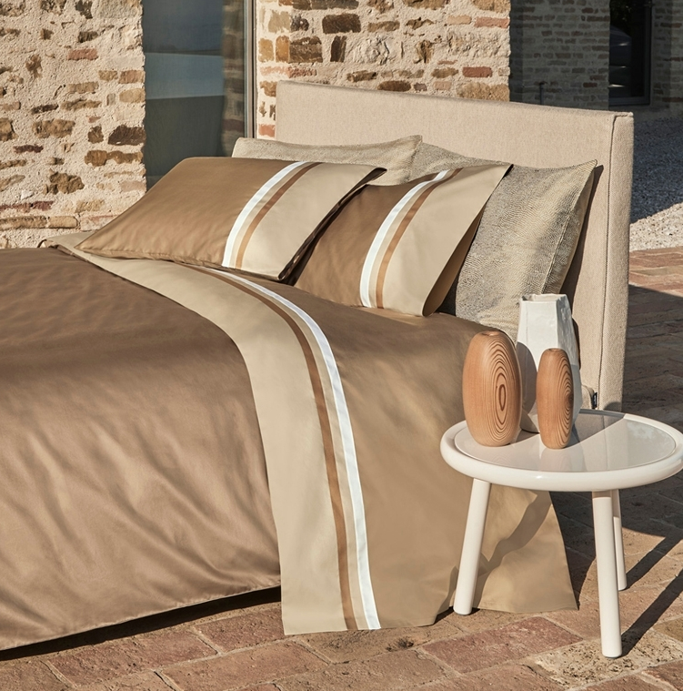 Kubric 60 – Completo Lenzuola Matrimoniale in Percalle di Cotone - Fazzini