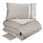Kubric 60 - Completo Copripiumino Matrimoniale – 100% Cotone – Made in Italy Fazzini