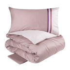 Kubric 60 - Completo Copripiumino Matrimoniale – 100% Cotone – Made in Italy Fazzini
