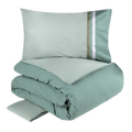 Kubric 60 - Completo Copripiumino Matrimoniale – 100% Cotone – Made in Italy Fazzini