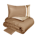 Kubric 60 - Completo Copripiumino Matrimoniale – 100% Cotone – Made in Italy Fazzini