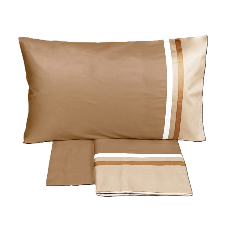 Kubric 60 – Completo Lenzuola Matrimoniale in Percalle di Cotone - Fazzini