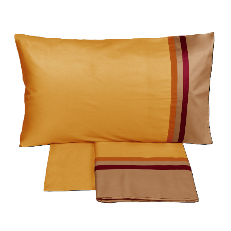 Kubric 60 – Completo Lenzuola Matrimoniale in Percalle di Cotone - Fazzini